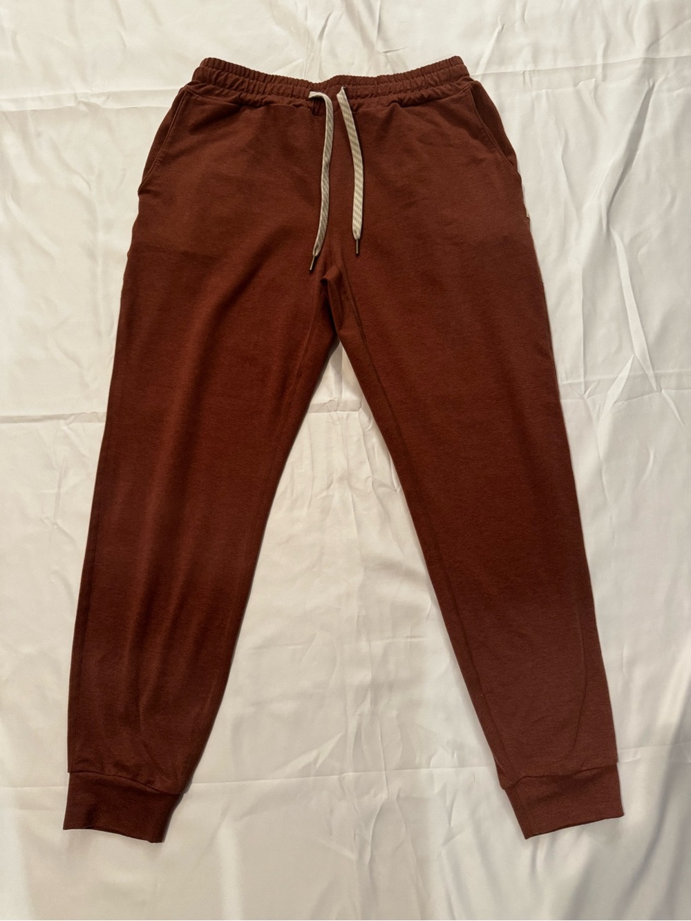 Vuori Performance Jogger Drawstring Terracotta Heath Size XSmall